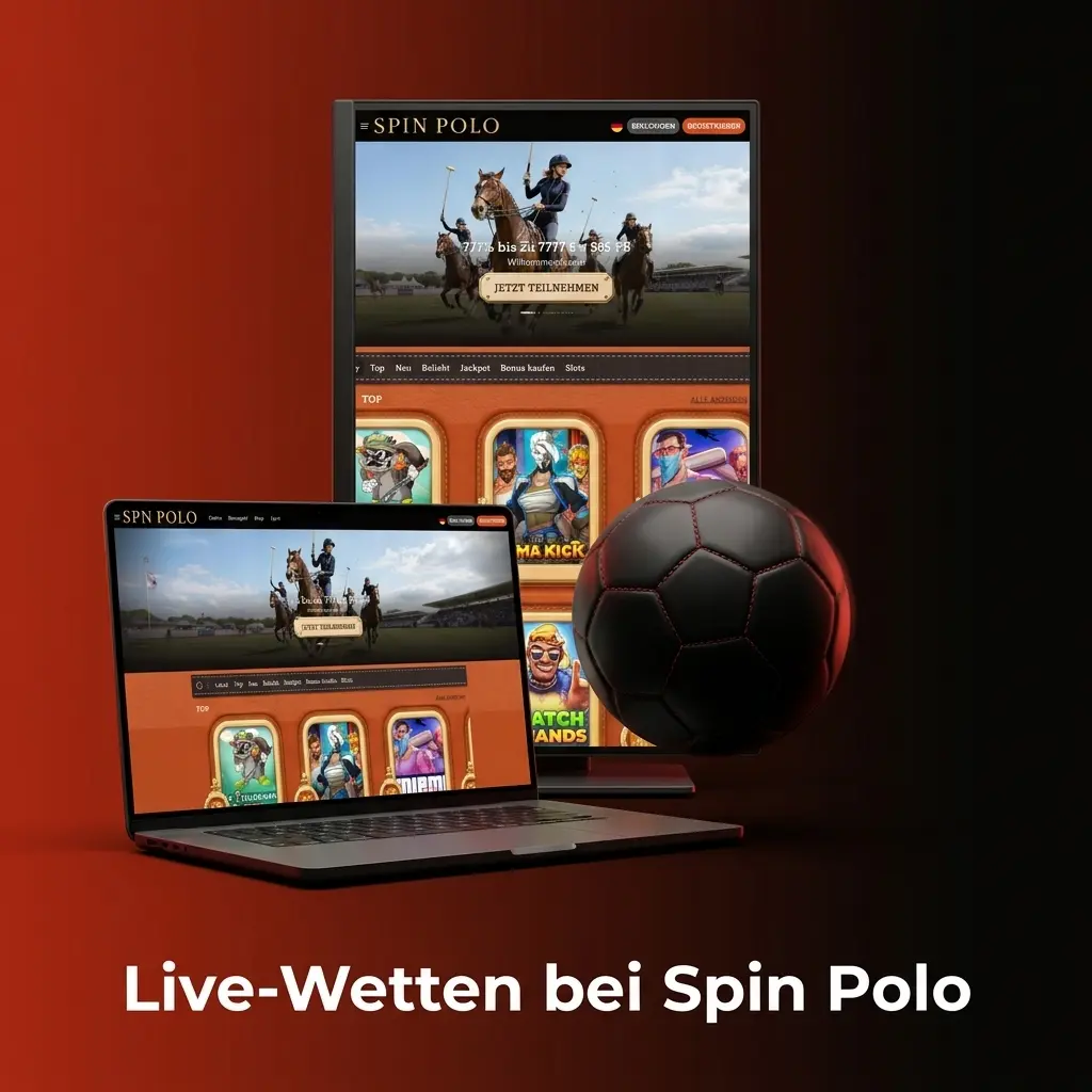 Live-Wetten bei Spin Polo: Fussball, Tennis, Basketball & eSports mit Echtzeit-Quoten und Cash-Out-Option