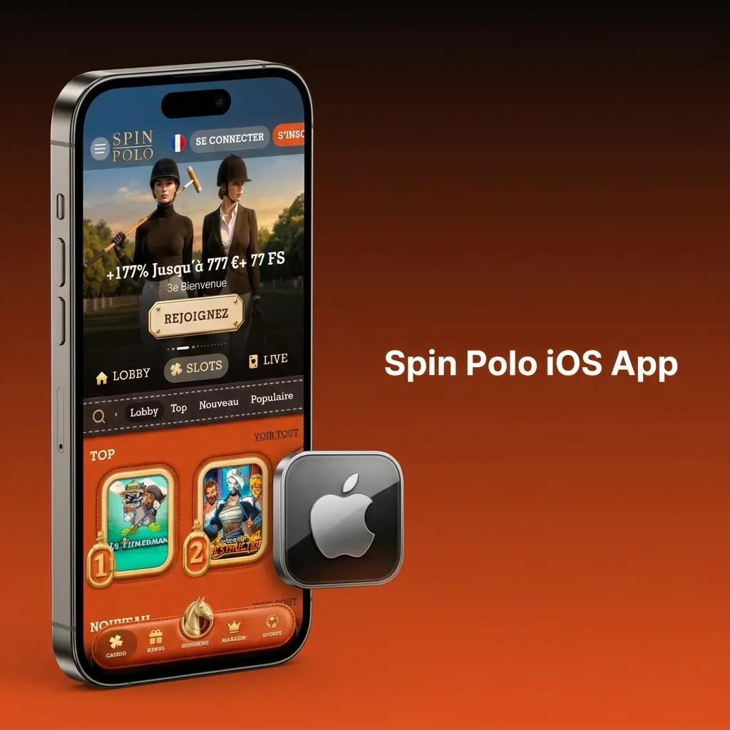 Spin Polo iOS App für iPhone und iPad – kostenlose Anwendung mit Sportwetten, Casino und Zahlungen