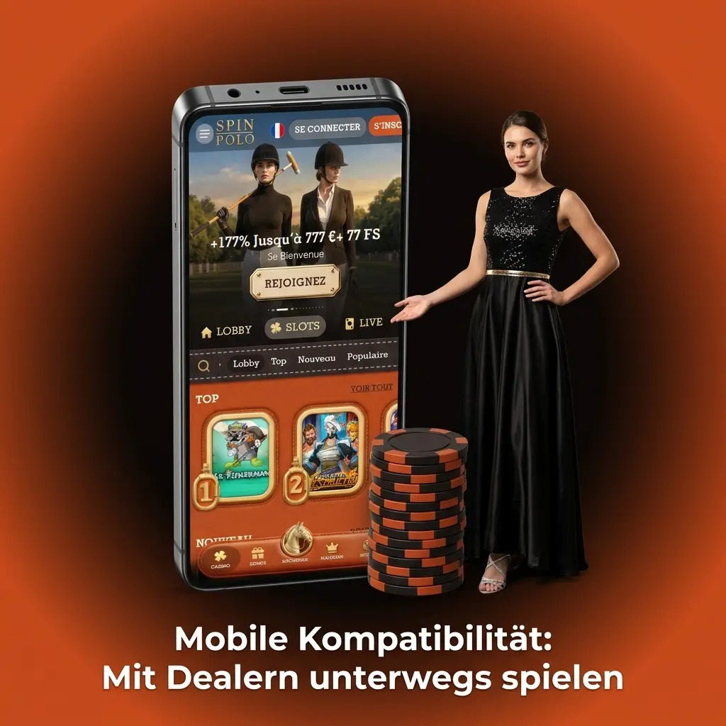 Live-Casino auf dem Smartphone: Dealer-Chat und Spielfunktionen mobil optimiert für iOS und Android