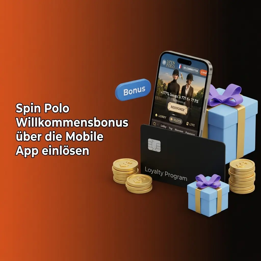 Spin Polo Mobile App auf Smartphone – Willkommensbonus mit 777% bis 7777 CHF und Freispielen einlösen